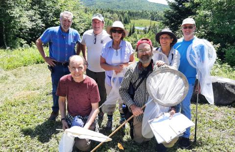 Baker Ponds Butterfly count participants